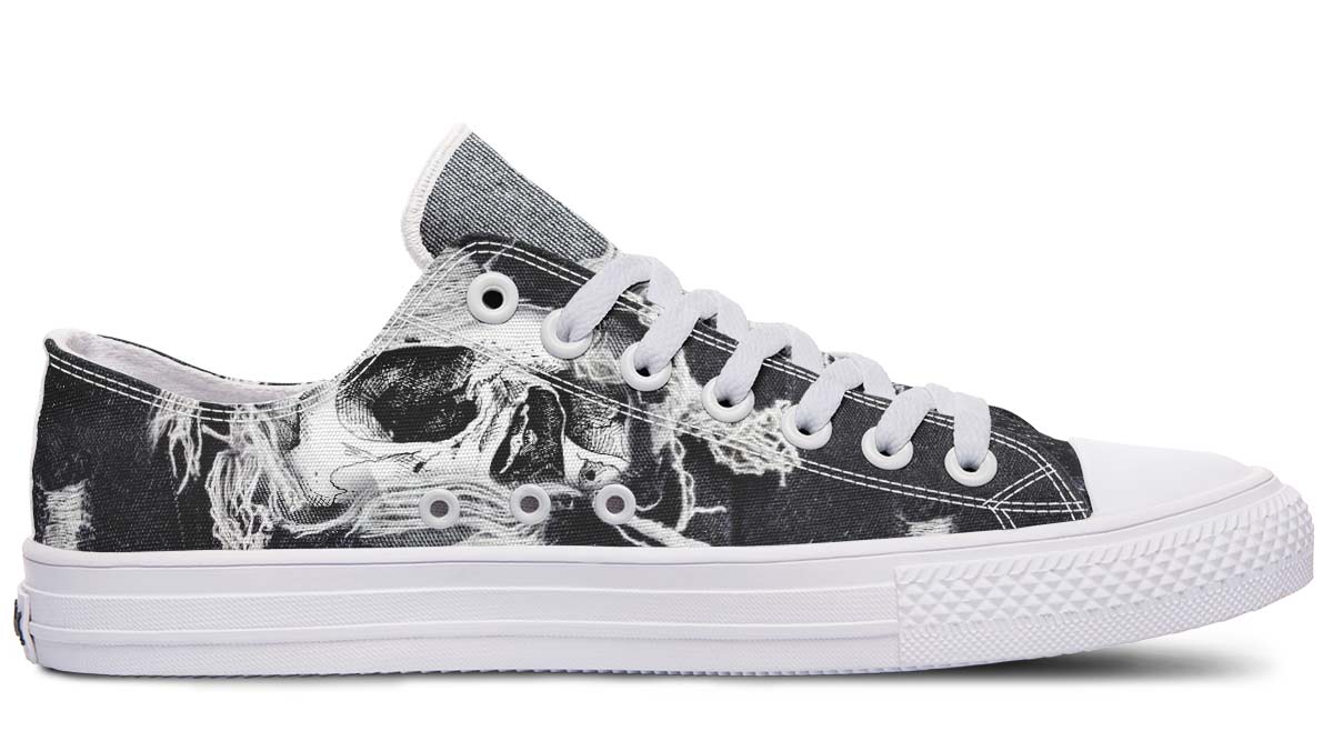 Fashion Print Couple Low-Top Canvas Shoes