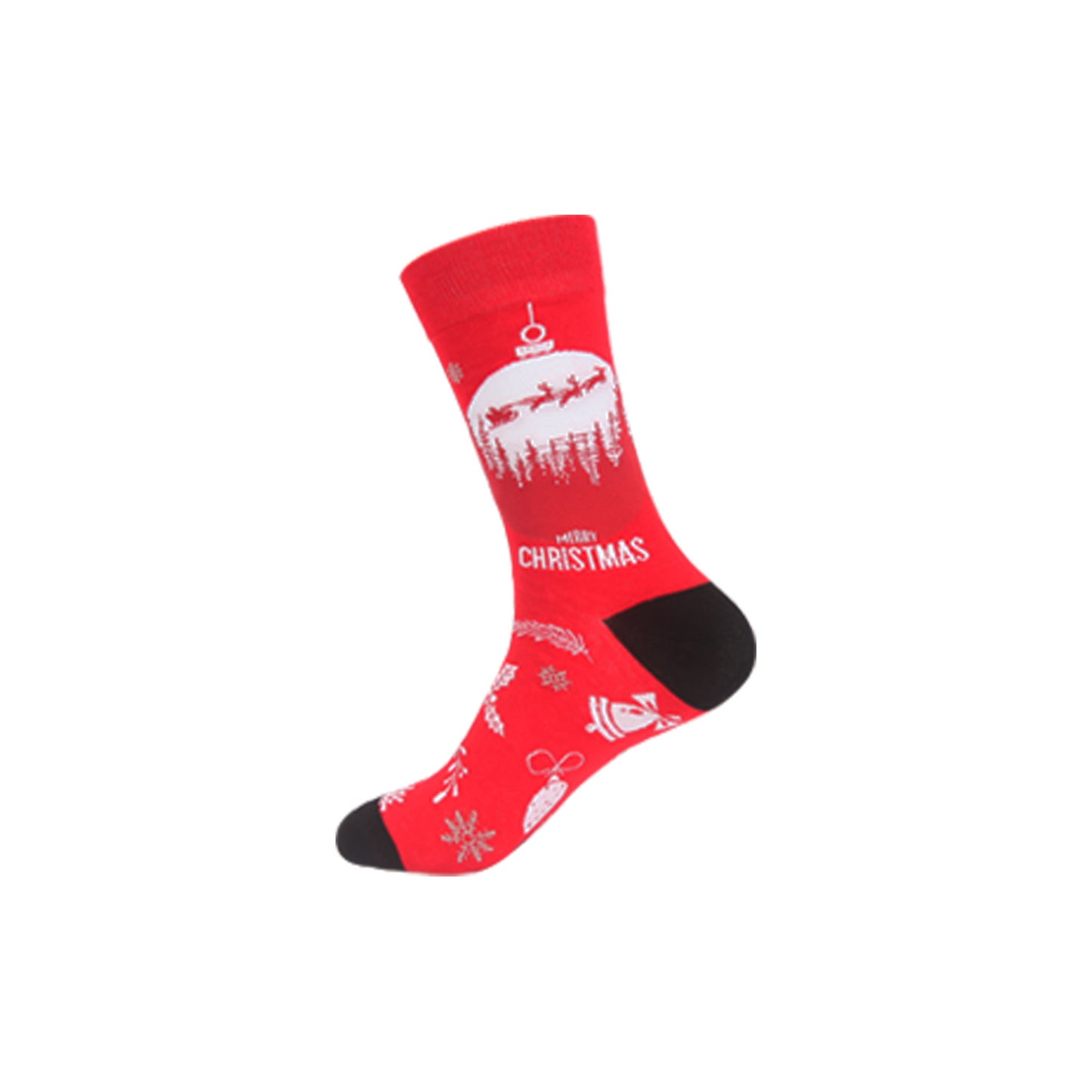 Christmas Men's And Women's Mid-calf Socks