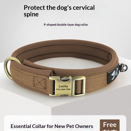 Golden Retriever & Labrador Anti-Lost Dog Tag Pet Collar