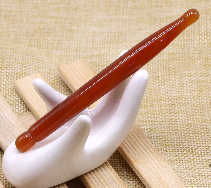 Natural jade scraping board