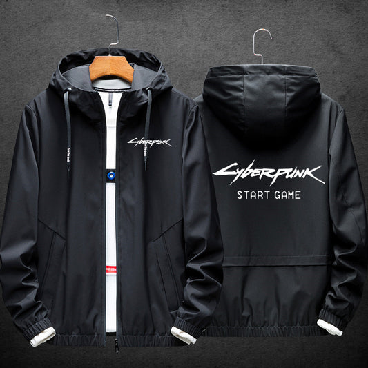 Casual hooded hoodie jacket