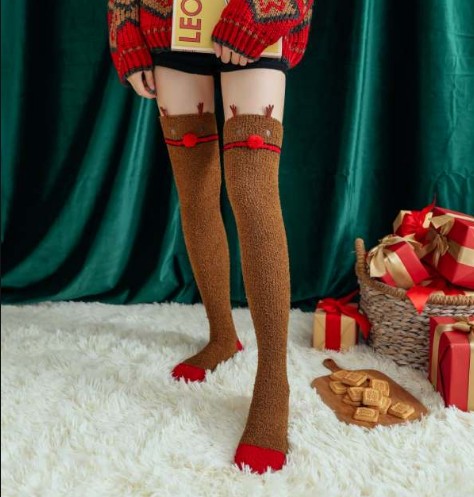 Long tube lengthening leg socks