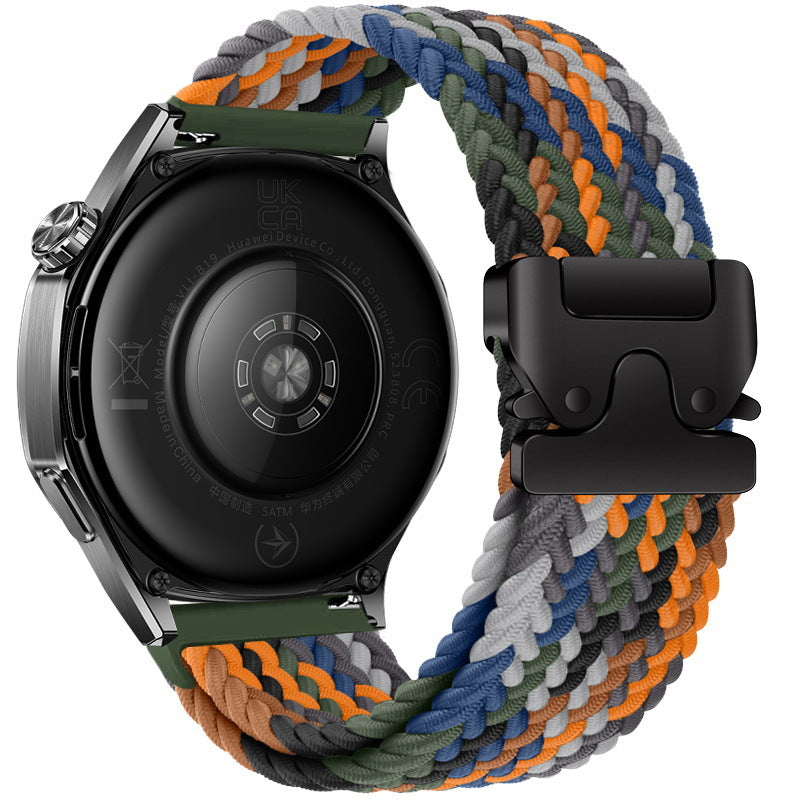 Watch Strap Woven Nylon Loopback Strap