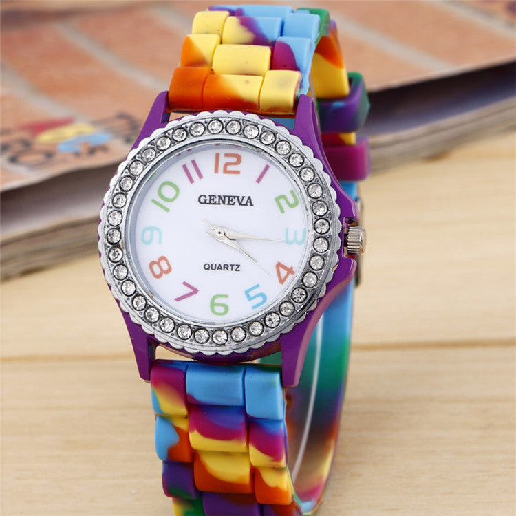 Candy Color Silicone Watch