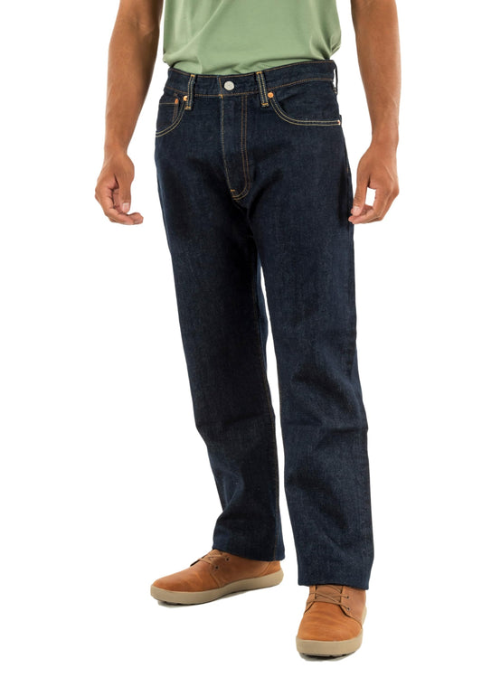 Levi's herr Jeans 555 Avslappnad rak