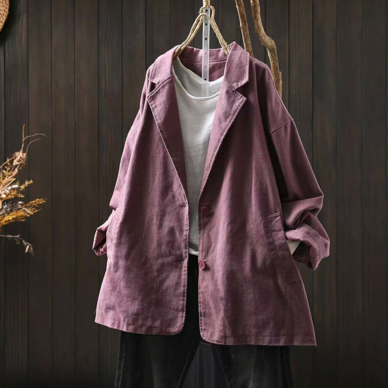 Retro Casual Cotton Loose Retro Casual Top
