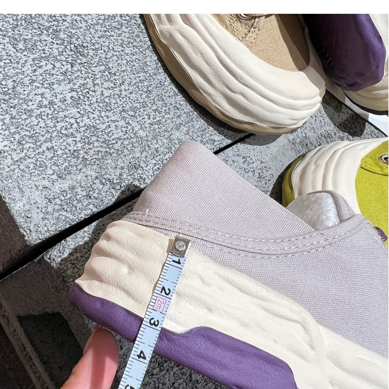 Makaron Round Head Canvas Shoes Summer
