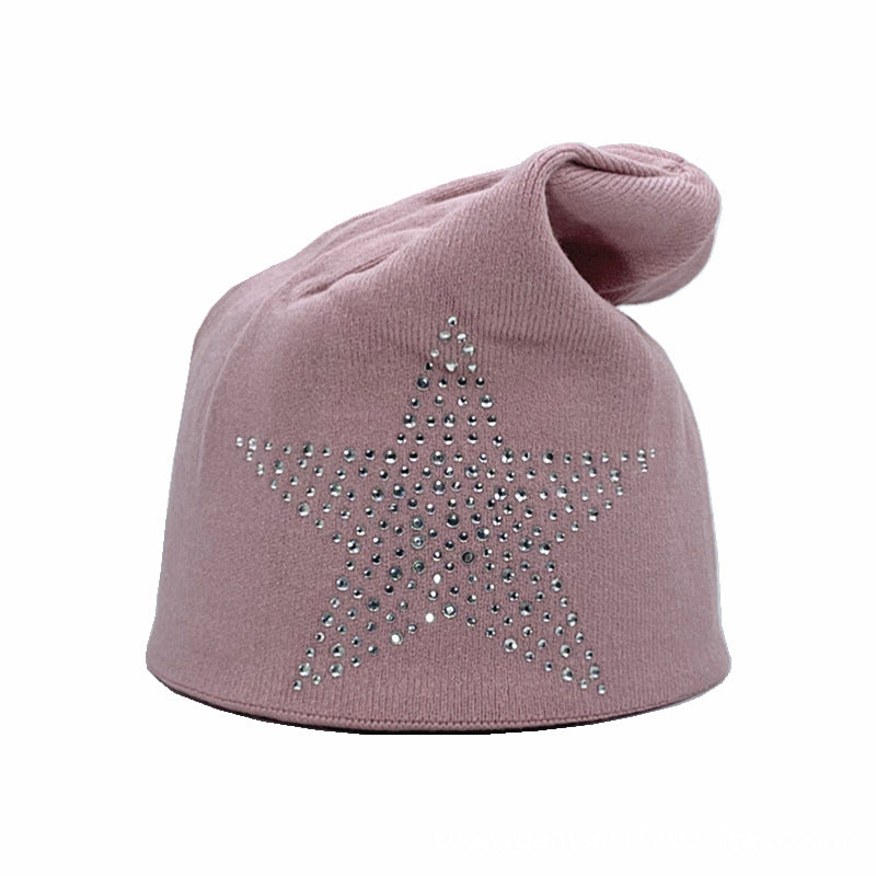 Fashion Hot Drilling Pentagram Hat
