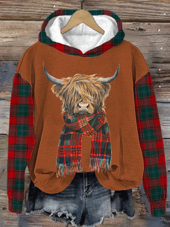 Haunted House Bull Head 3D Sweater Hoodie