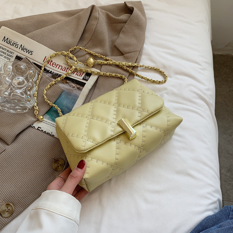Fashion Female Bag High-end Western Style One-shoulder Messenger Bag