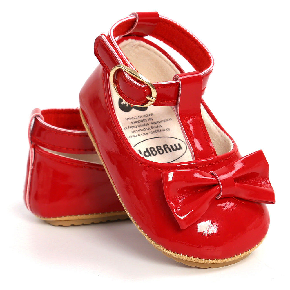 Baby Fashion Casual Solid Color Soft-soled Toddler Shoes