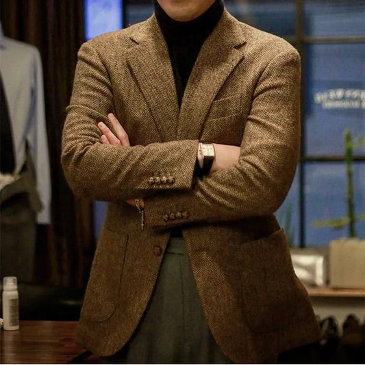 Business casual blazer til mænd
