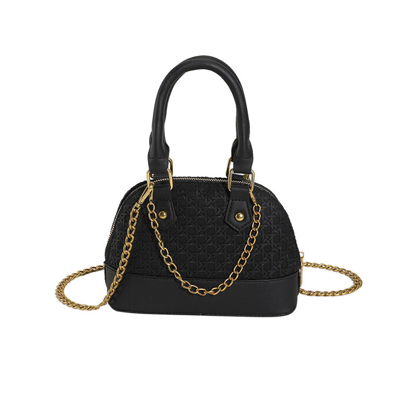 Women's Fashion All-matching Embossed Shoulder Crossbody Bag