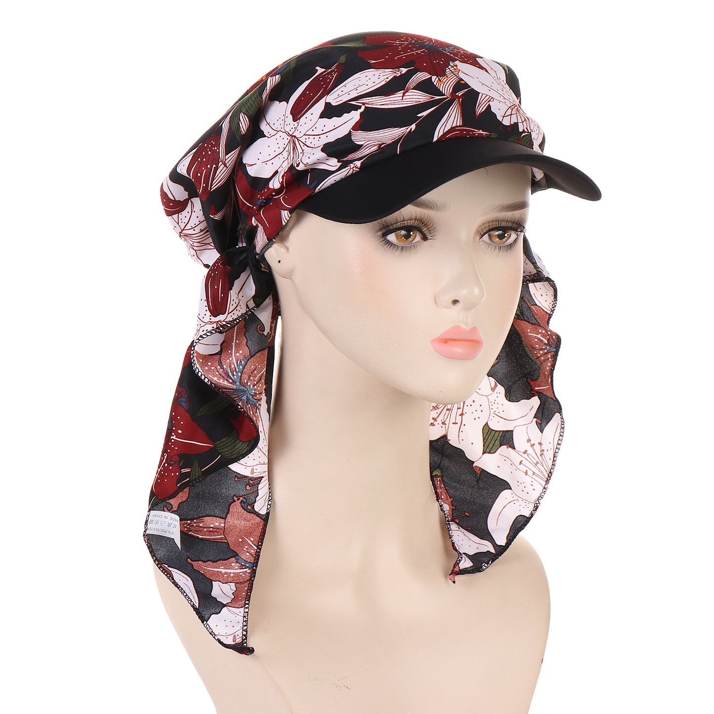 Women's Printed Headscarf Fashion Cap