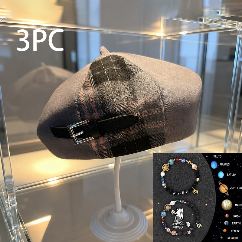 British-style Casual Painter Hat That Is Versatile And Can Show Off Your Face