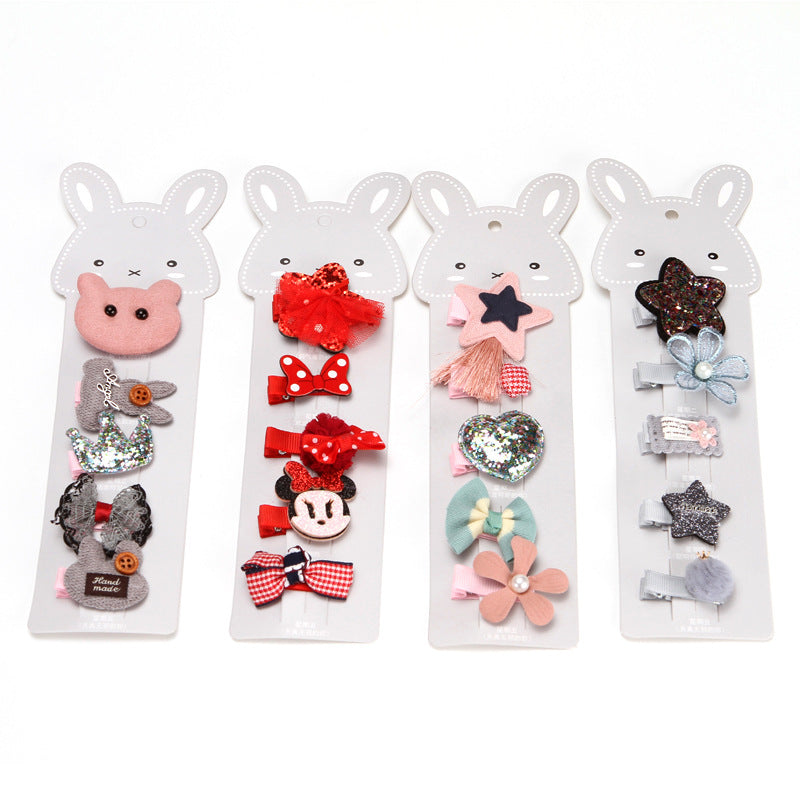 Children's small hairpin crown headdress
