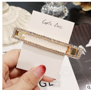 Super Flash Rhinestone Pearl Hairpin