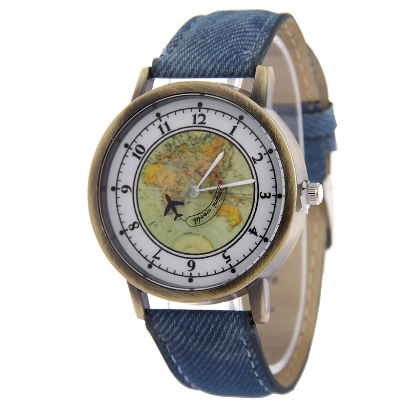 second hand canvas strap watch