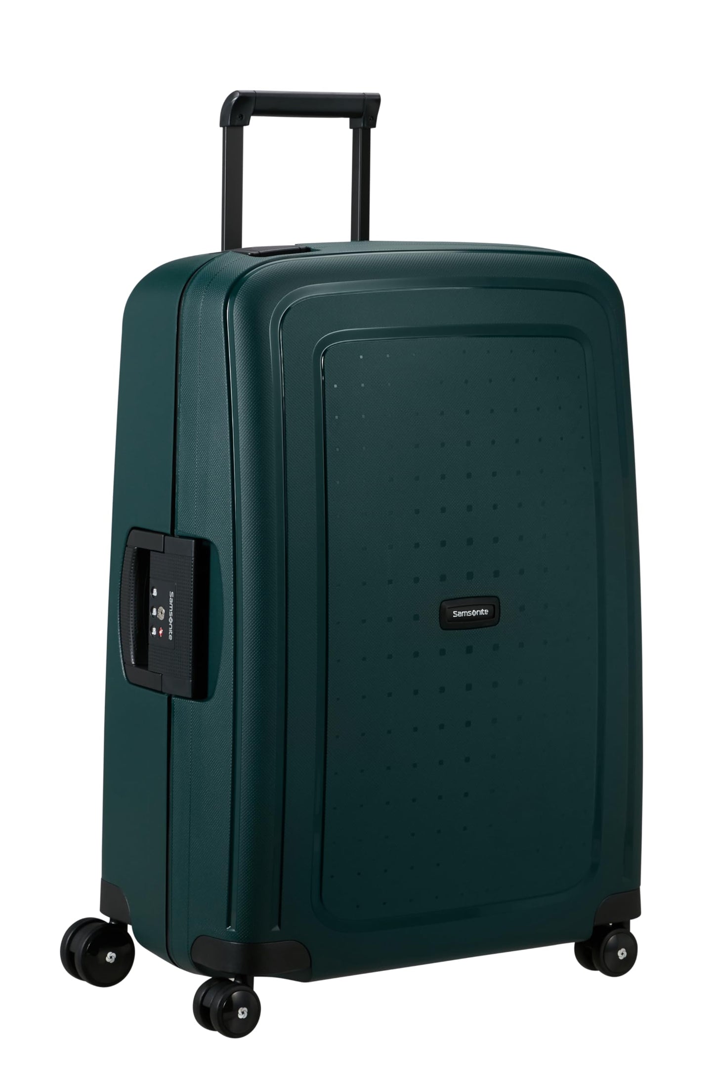 Samsonite S'Cure - Spinner M, Kabinväska, 69 cm, 79 L, Grön (Dark Teal)