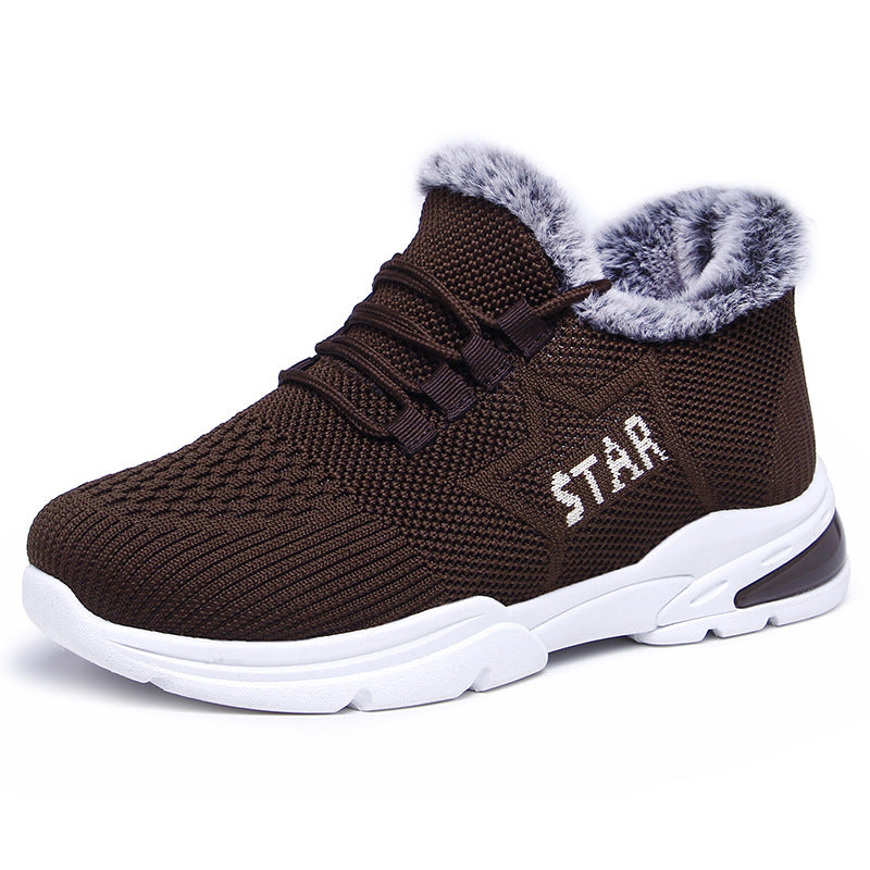 Fashion Casual Plus Velvet Thick Cotton Shoes