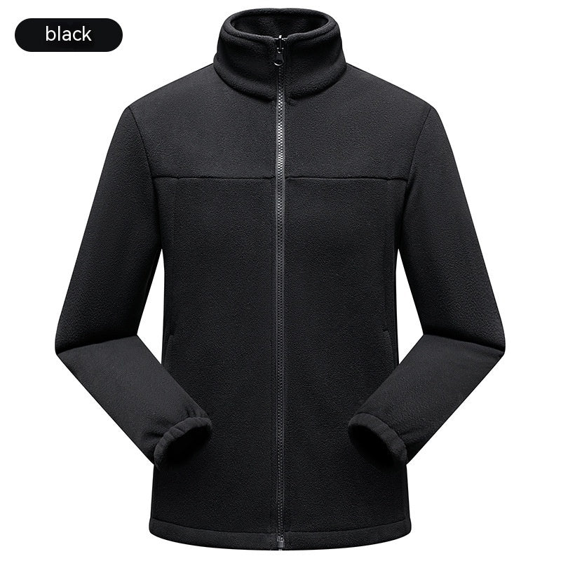 Jacket Men's And Women's Color Matching Warm