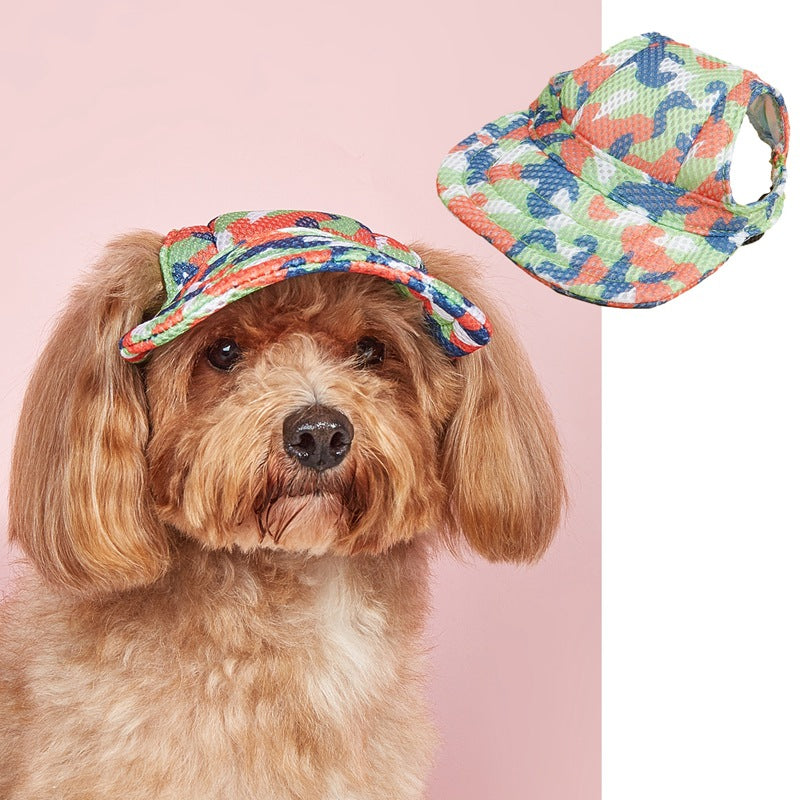 Pet Baseball Cap Leisure Sports Wind Sun Protection Sunshade