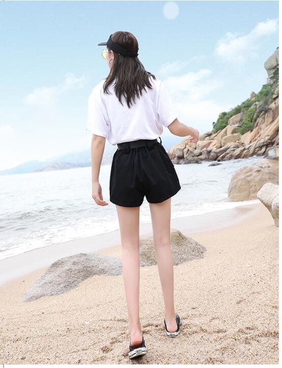 Spring star with a Korean version of leisure  and sweet ladies wide leg pants casual pants