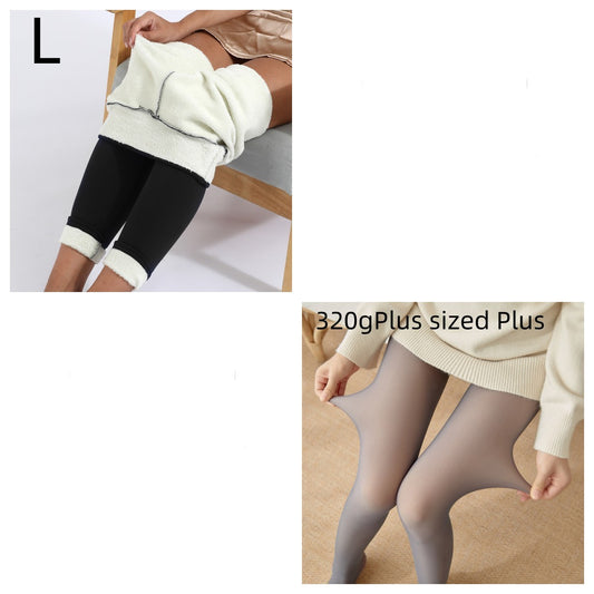 Oversized Cashmere Tight Thermal Pants Autumn And Winter Cashmere Leggings For Women