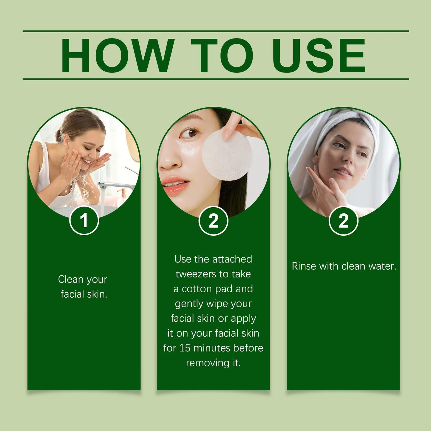Toning och uppljusande ansiktspads - 100 st, toning polish pads med snigelmumin, Centella Asiatica, niacinamid och peptider - för torr, glåmig och åldrande hud (1)