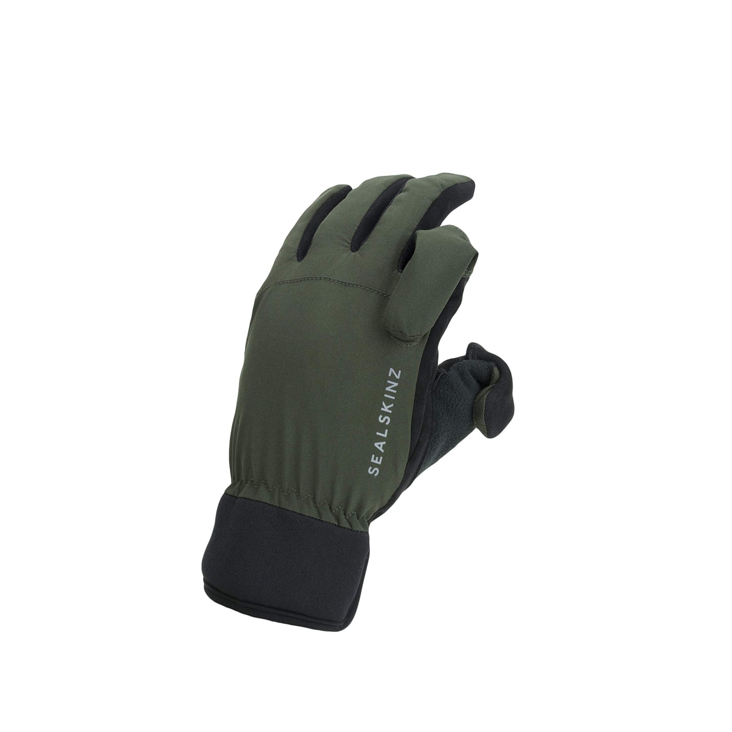 Sealskinz Stanford Vattentät Sporthandske Med Foder För Alla Väder, Olivgrön/Svart, L