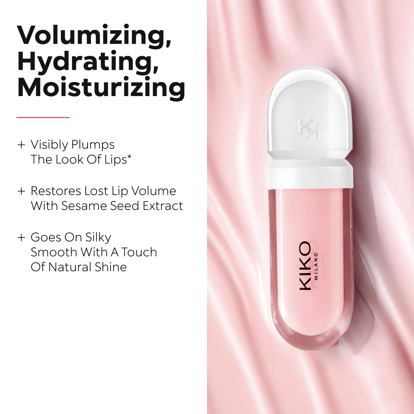 KIKO Milano Lip Volume Tutu Rose | Perfektion och volymerande läppkräm