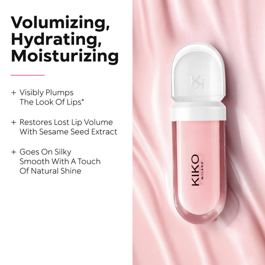 KIKO Milano Lip Volume Tutu Rose | Perfektion och volymerande läppkräm