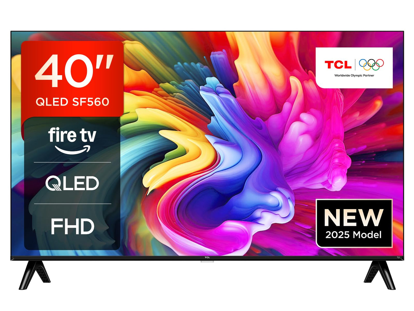TCL 40” Full HD Smart QLED Direct LED SF560 with Fire TV, Voice Remote with Alexa