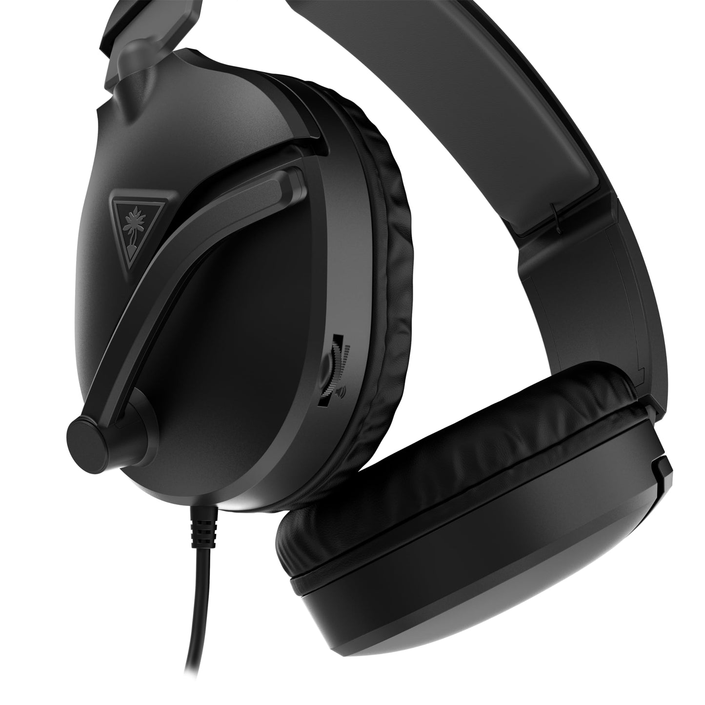Turtle Beach Gaming Headset, ultralätt, 230 g (8,1 uns), anti-trötthet, inkluderar mikrofon, hörlurar, Xbox PS5, PS4-switch, smartphone, trådbunden 3,5 mm, flip mute, Recon 70 x 2024, svart
