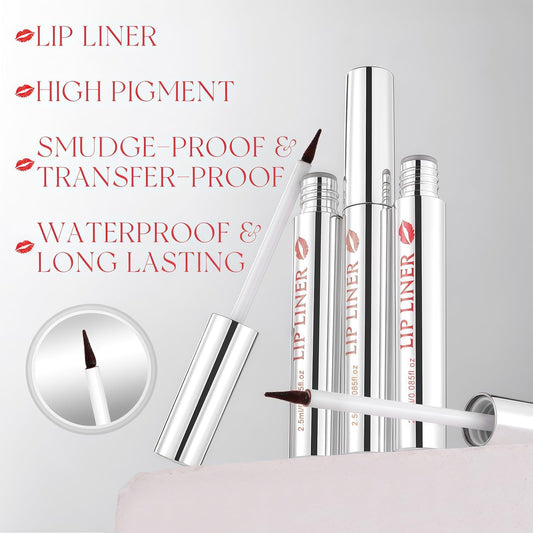 Prreal Peel Off Lip Stain, Vattentät Tattoo Peel Off Lip Liner, Non-Sticky Lips Liner Stain Långbelastning, Matt Finish läppglans Makeup, Rose Rosa