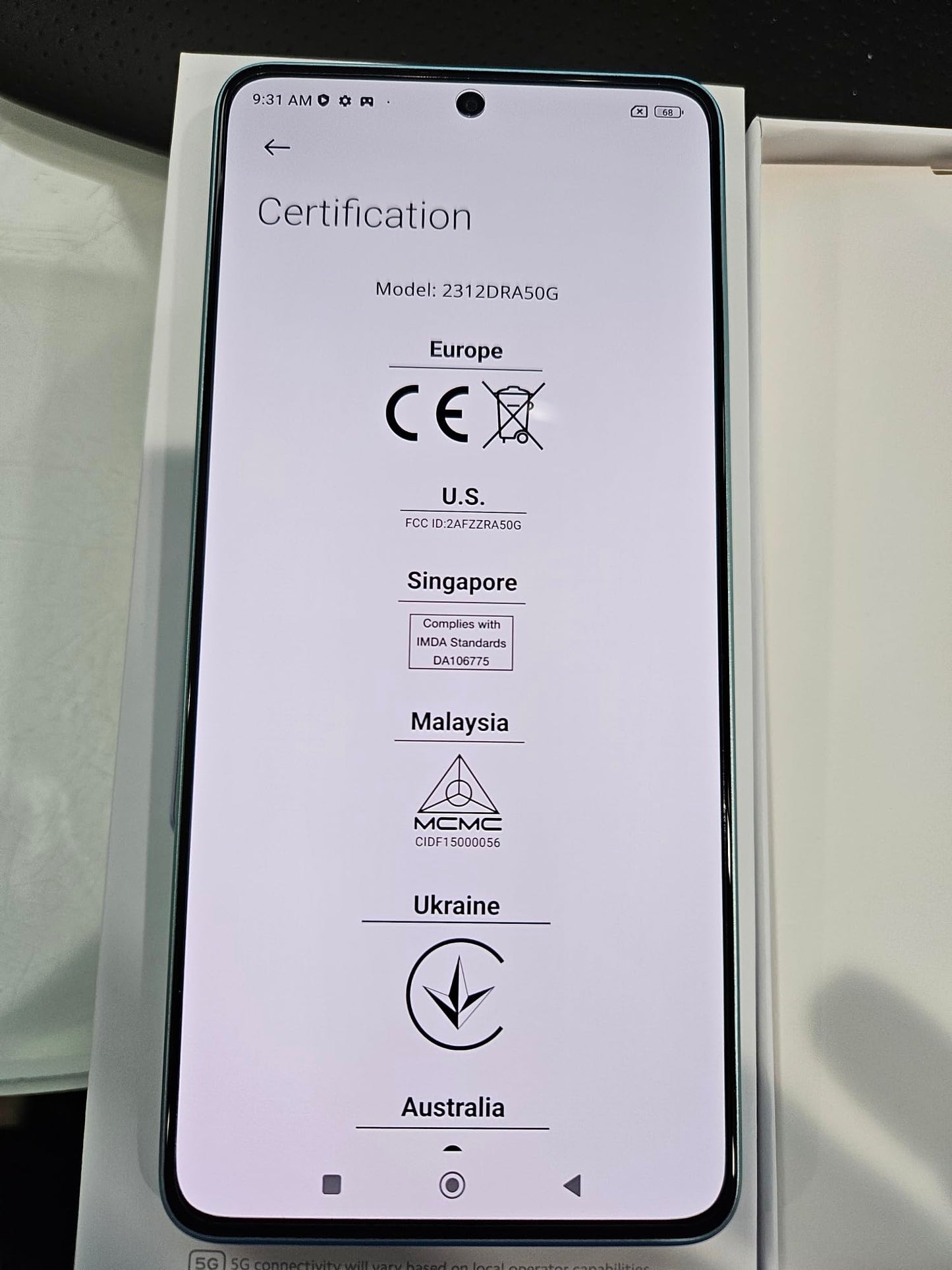 Redmi Note 13 Pro 5G Midnight Black 8 GB RAM 256 GB ROM