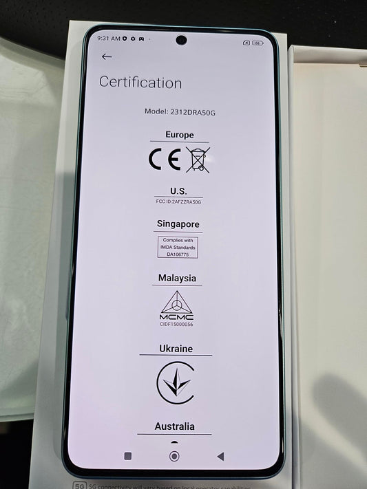 Redmi Note 13 Pro 5G Midnight Black 8 GB RAM 256 GB ROM