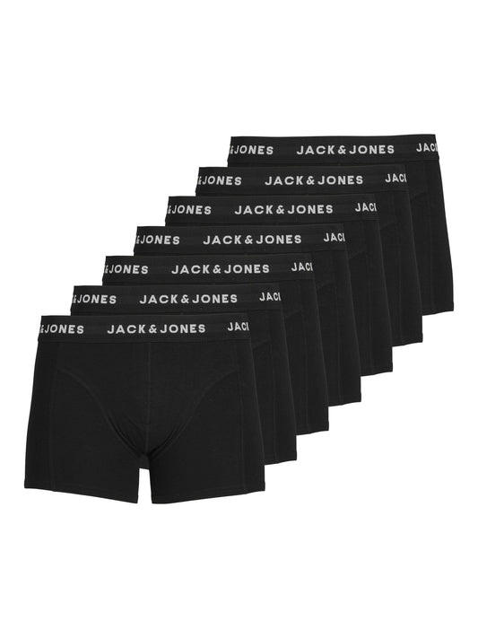 JACK& JONES Boxer 7-pack Grund Trunks Shorts Logo Mönster Design JACHUEY