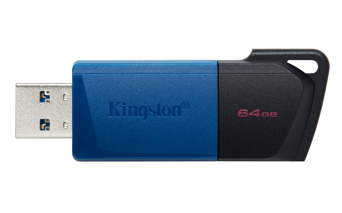 Kingston DataTraveler Exodia M USB 3.2 Gen 1 DTXM/64GB – med rörligt lock (svart + blå)