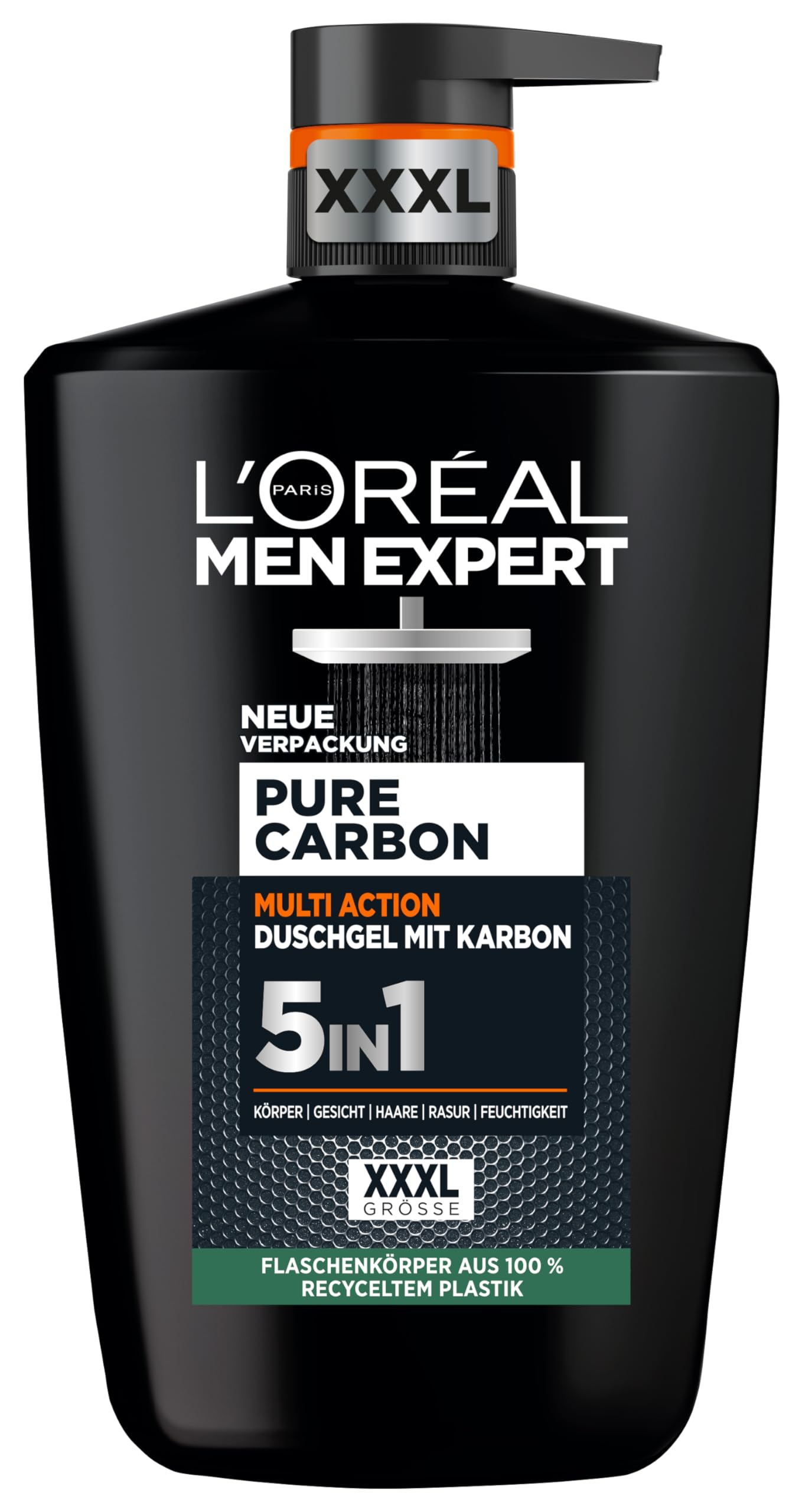 L'Oréal Men Expert Pure Carbon Duschgel, 1 l