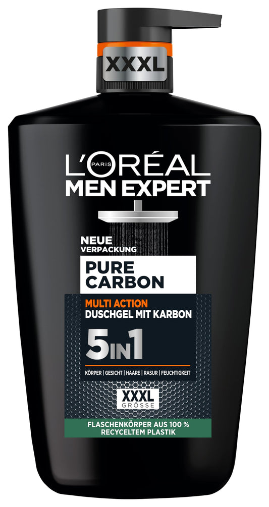 L'Oréal Men Expert Pure Carbon Duschgel, 1 l