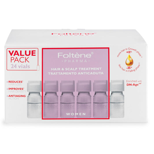 Foltene Pharma hår- och hårbottenbehandling för kvinnor – värdepaket