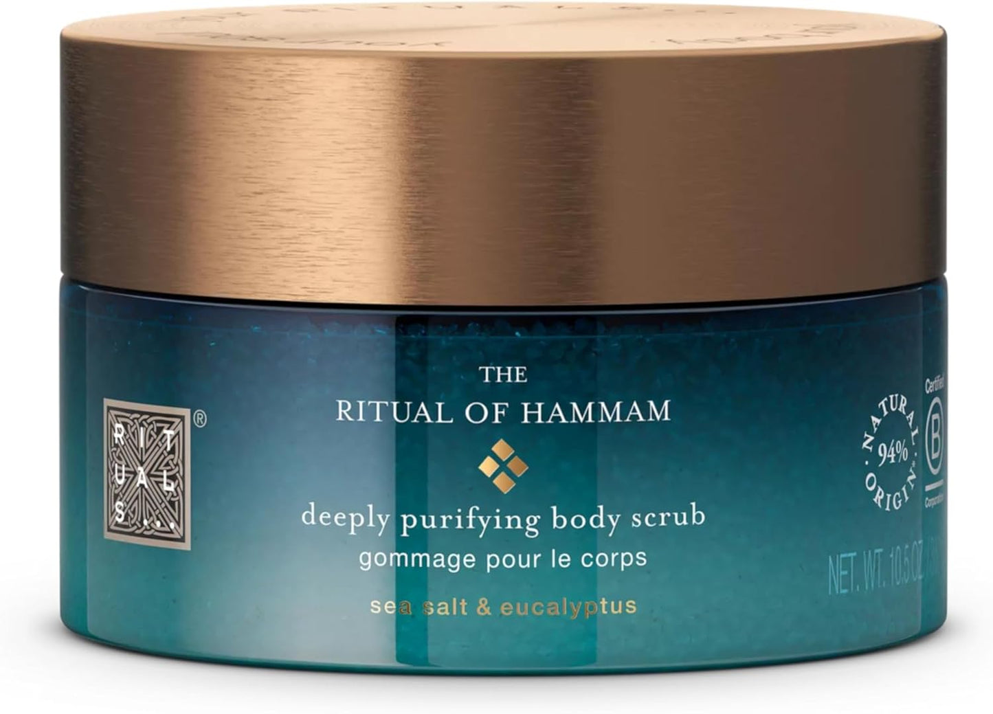 RITUALS Body Scrub the Ritual of Ayurveda – Exfoliante Corporal Con Sal Rosa De Punjab Y Aceite De Almendras Dulces – 94% De Ingredientes De Origen Natural – 300 G