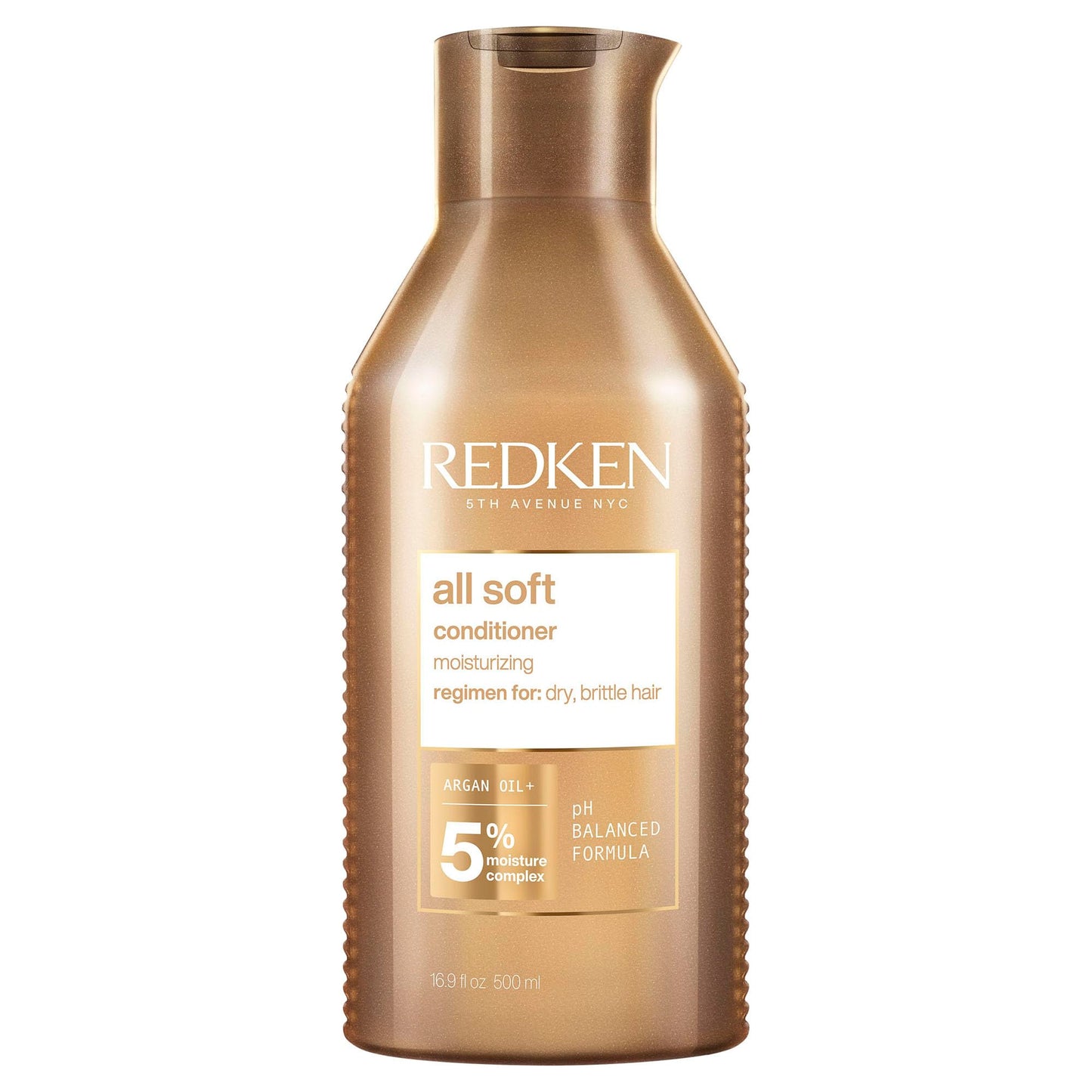 Redken All Soft P1996700 Hårbalsam, Guld, 500 ml