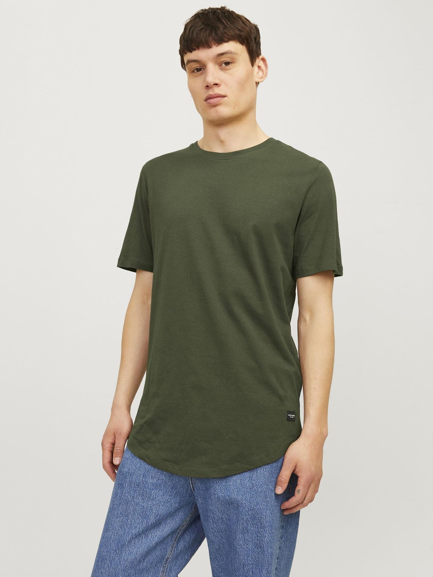 JACK & JONES herr Jjenoa Tee Ss Crew Neck Noos T-tröja