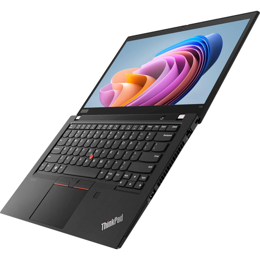 Lenovo Thinkpad T14 (Gen 1) bärbar dator, 14 tum HD (1366 x 768), Intel Core i5-10310, 1,7 GHz, 16 GB, 512 GB NVMe SSD, webbkamera, Windows 11 Pro, amerikanskt tangentbord (renoverat)