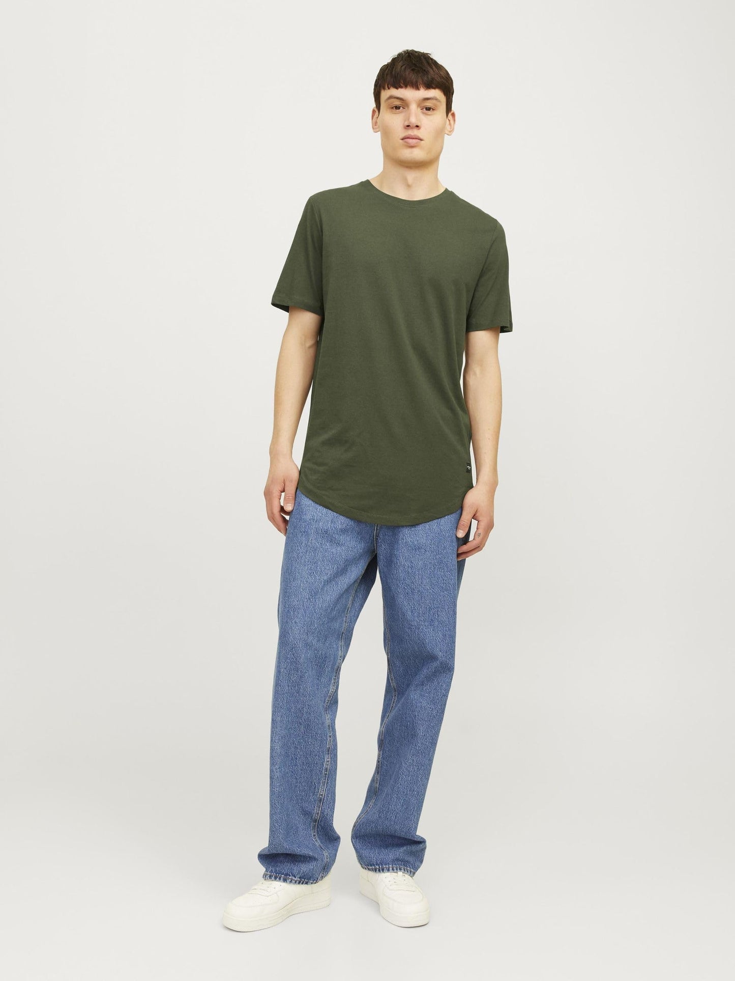 JACK & JONES herr Jjenoa Tee Ss Crew Neck Noos T-tröja