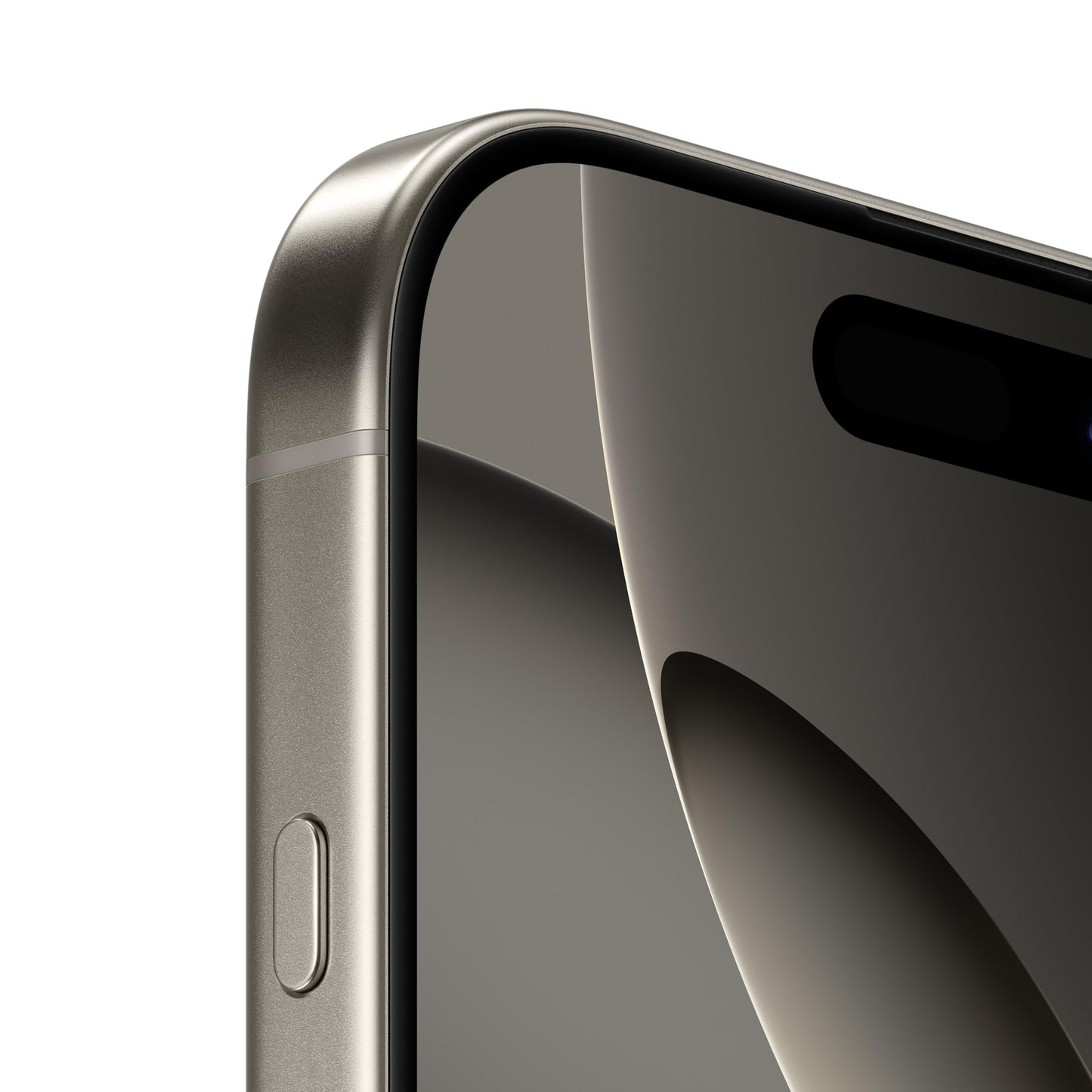 Apple iPhone 16 Pro (256 GB) - naturligt titan + Silikonskal med MagSafe - svart