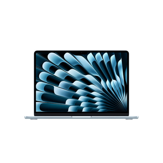 Apple 2025 MacBook Air 13 tum med M4-chip : 13,6-tums Liquid Retina-skärm, 16 GB enhetligt minne, 512 GB SSD-lagring, 12MP Center Stage-kamera, Touch ID, Byggd för Apple Intelligence; himmelsblå