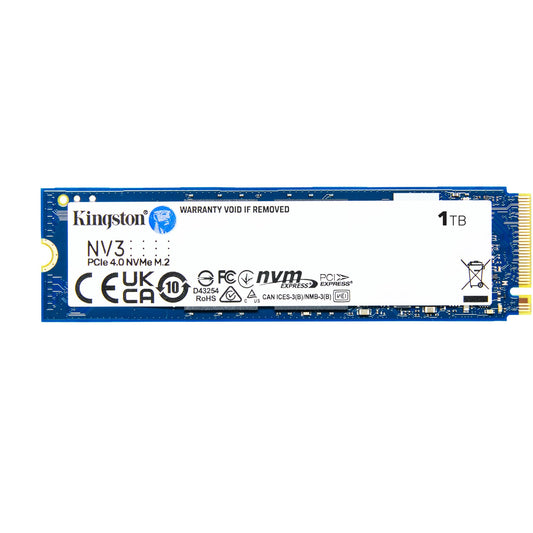 Kingston NV3 NVMe PCIe 4.0 Intern SSD 1 TB M.2 2280-SNV3S/1000G